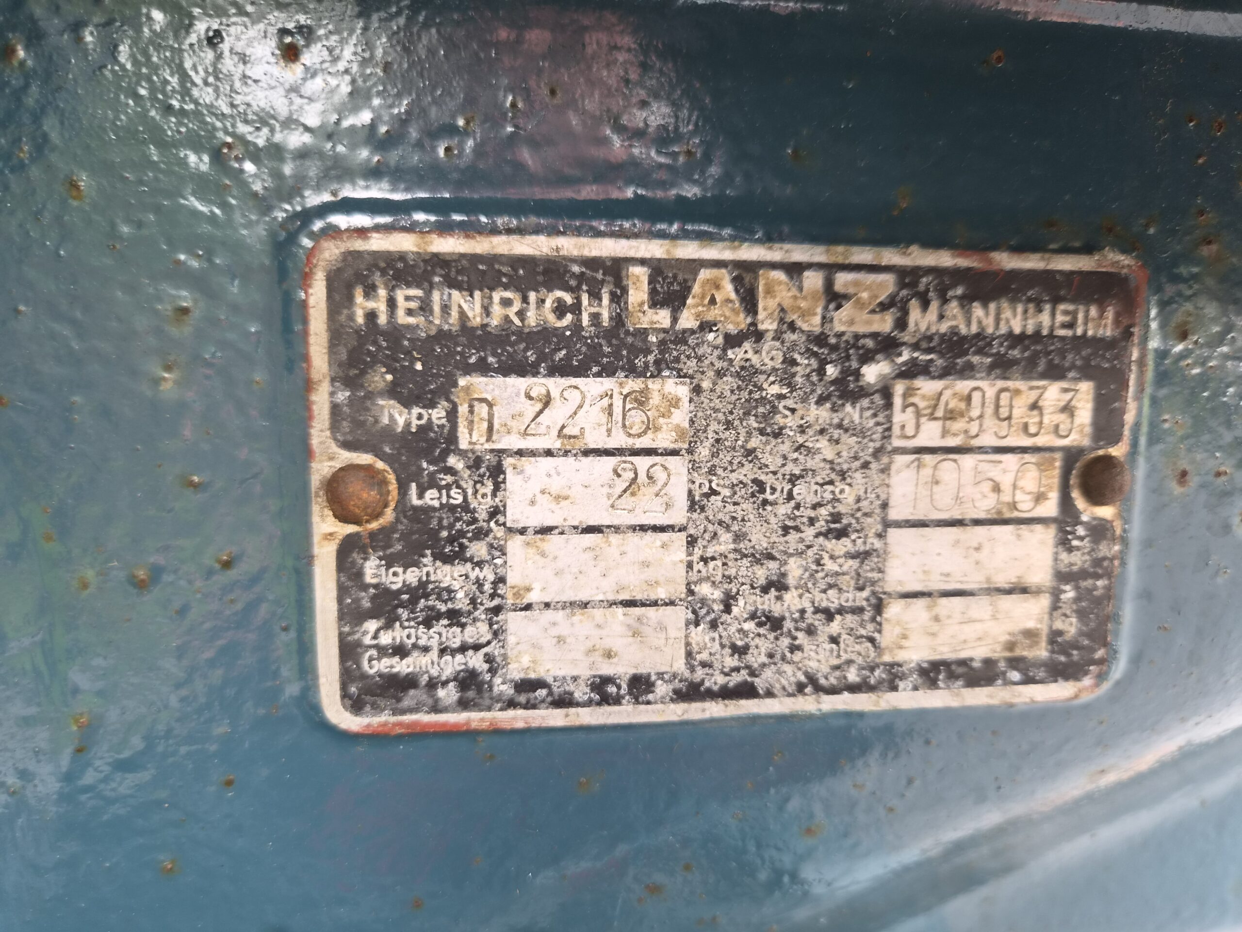 Lanz Bulldog D 2216 1955 - Afbeelding 10